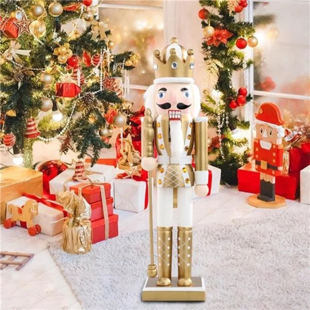 Christmas Nutcracker Figure 15 Inch Wooden Nutcracker Ornament Home Decor Gift